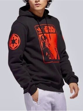 ADIDAS Originals × Stars Wars
Darth Vader Box Logo Hoodie - Men’s L - RARE